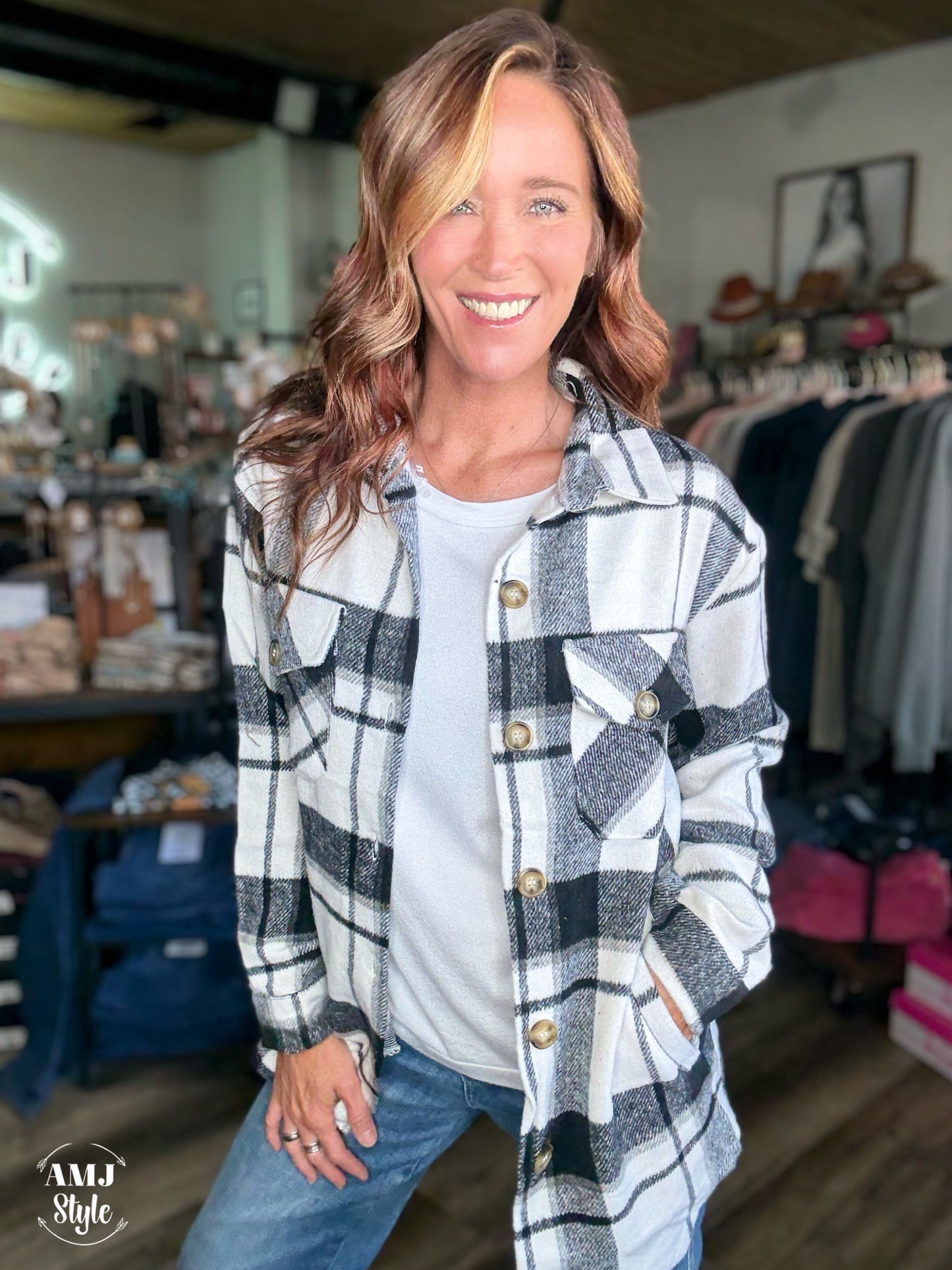 Timber Trail Flannel - Black