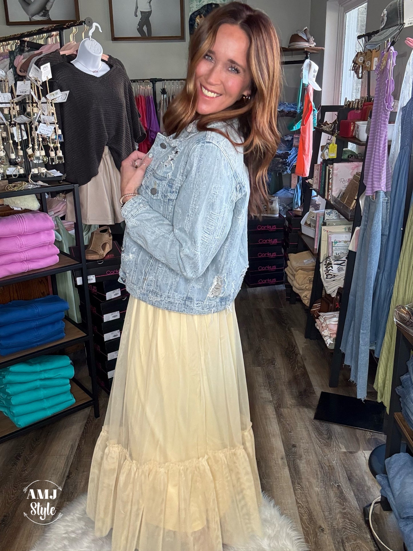 Fanciful Sunshine Maxi Skirt