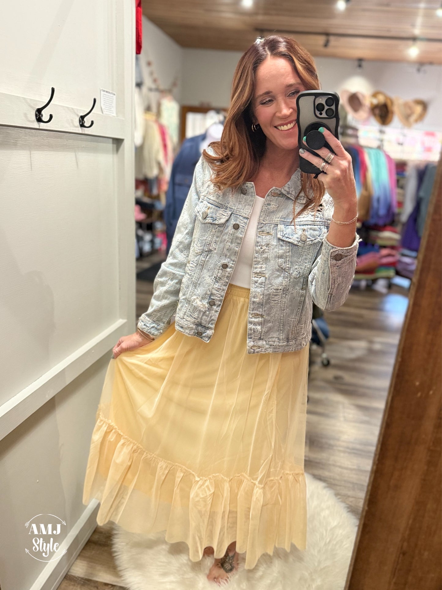 Fanciful Sunshine Maxi Skirt