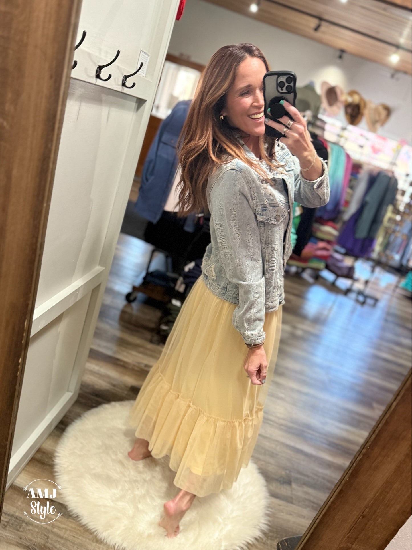 Fanciful Sunshine Maxi Skirt