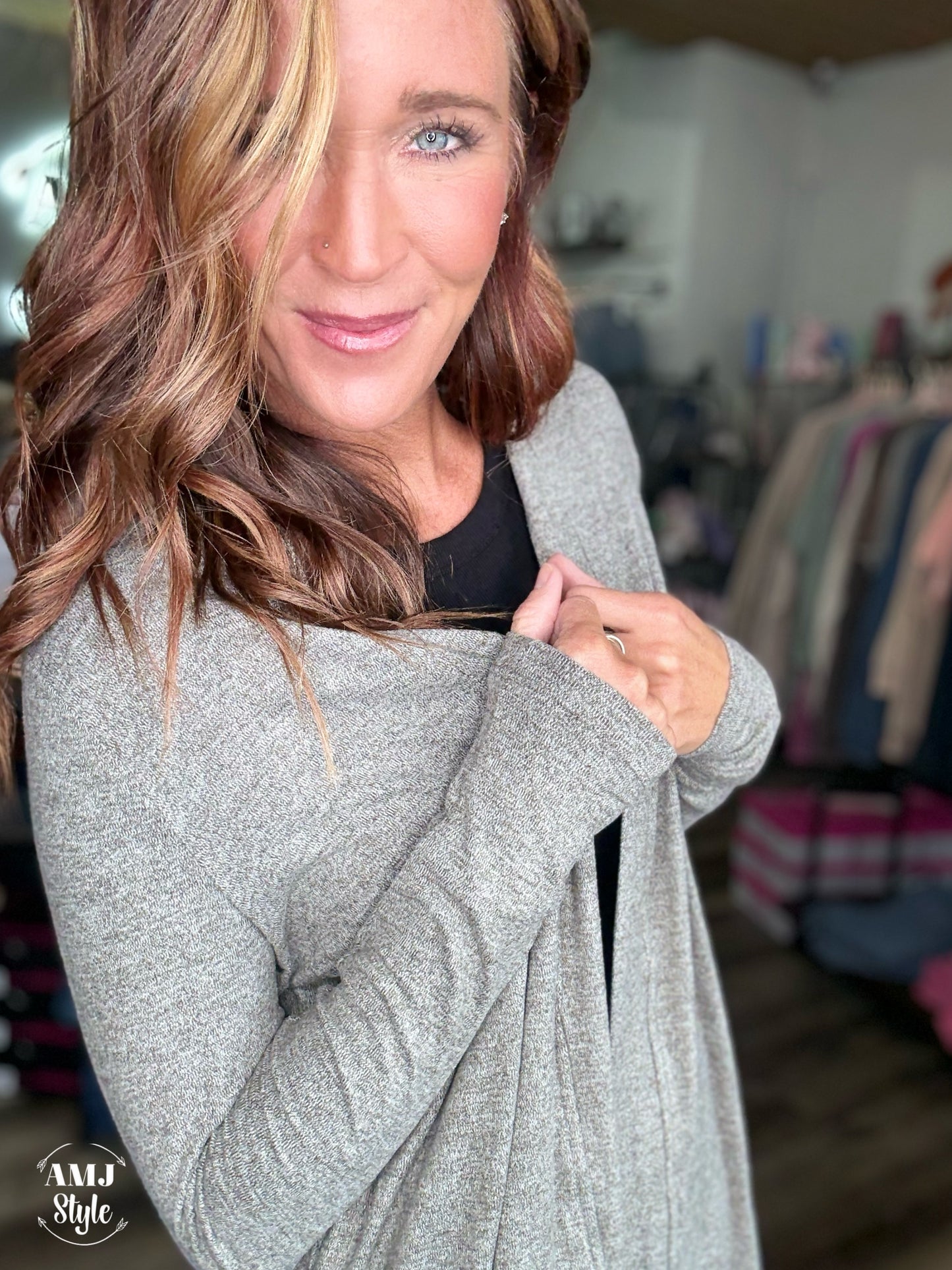 The Optimal Cardi - Urban Grey
