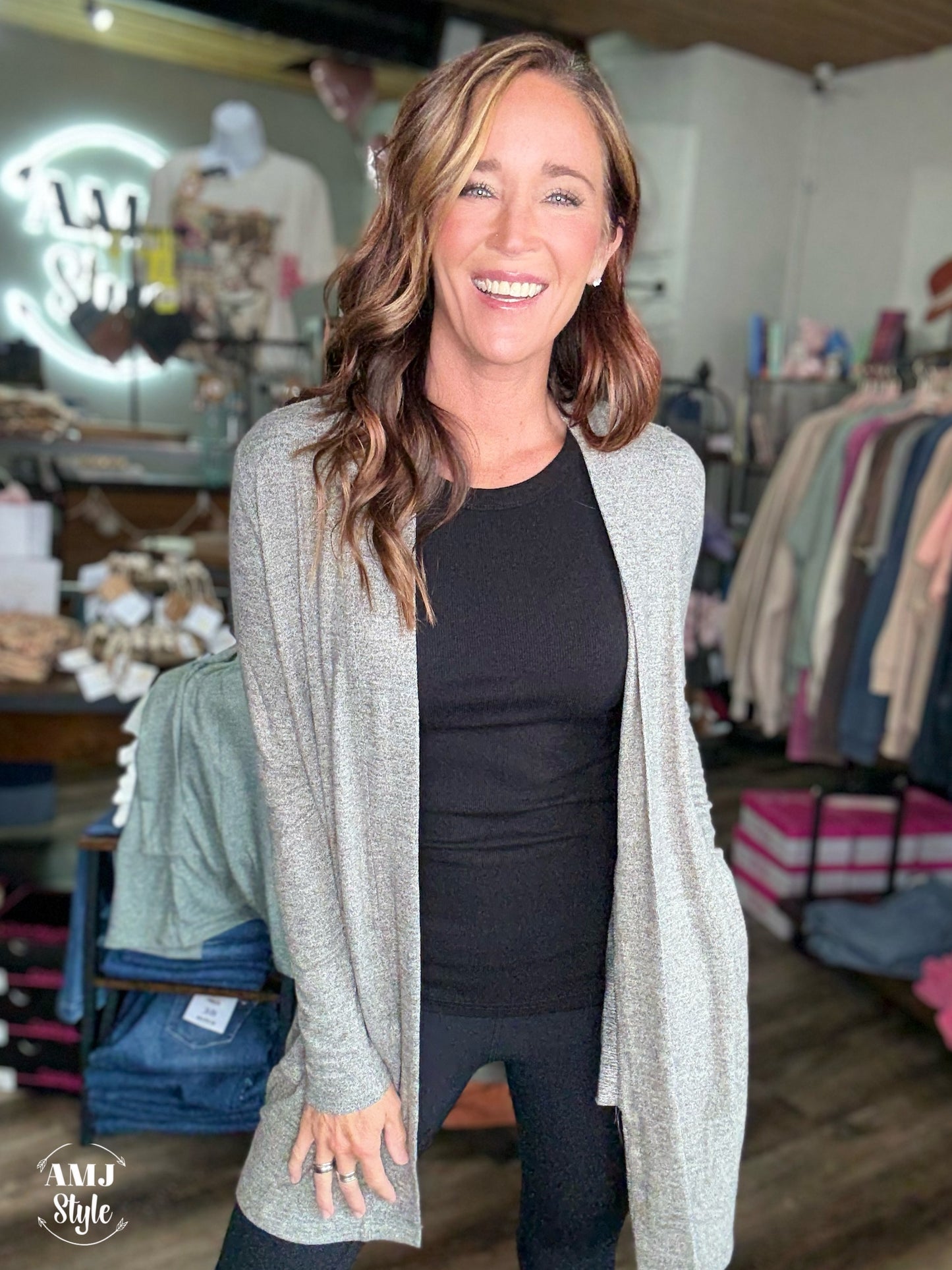 The Optimal Cardi - Urban Grey