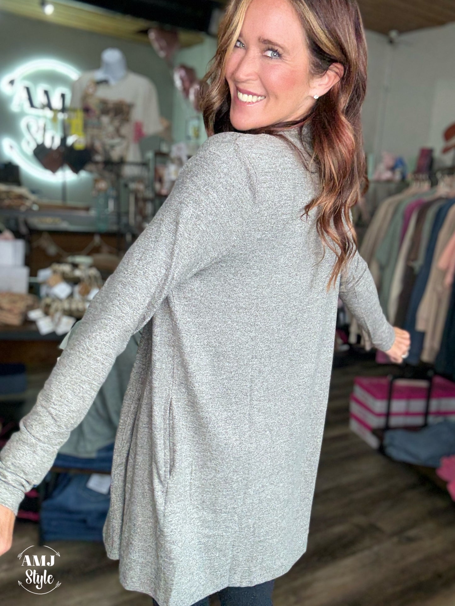 The Optimal Cardi - Urban Grey