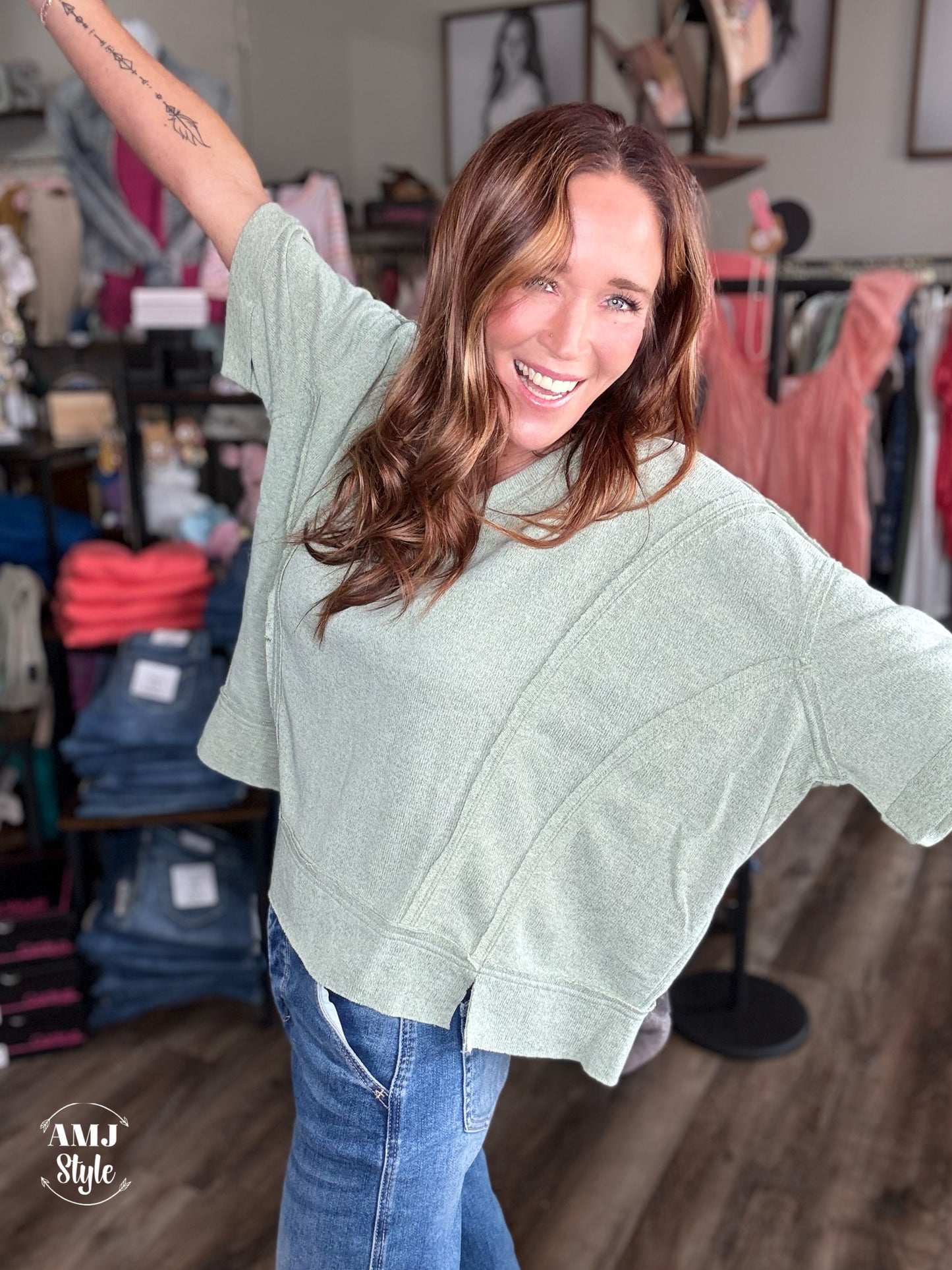 Sweet Sprout Sweater Top