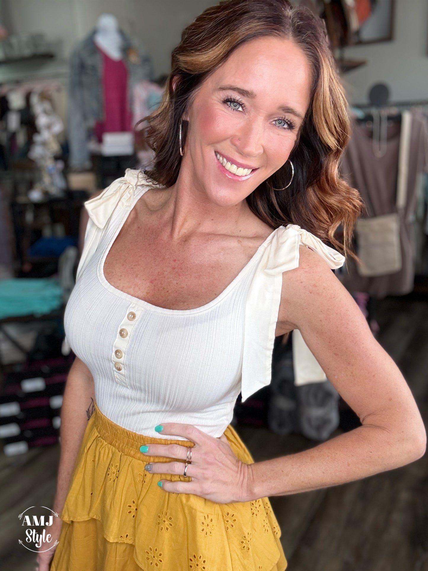 Sweet Tie Bow Tank