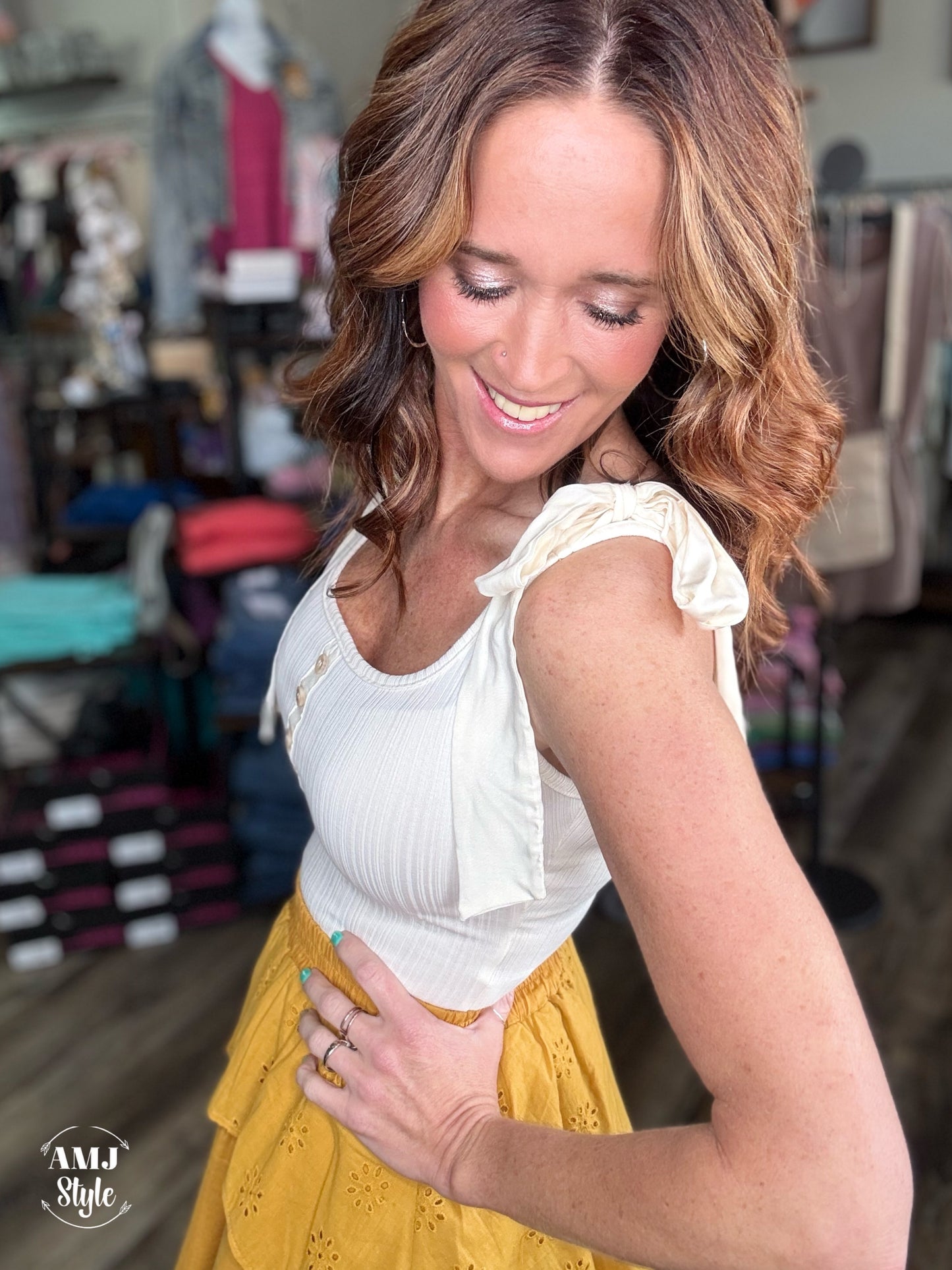 Sweet Tie Bow Tank