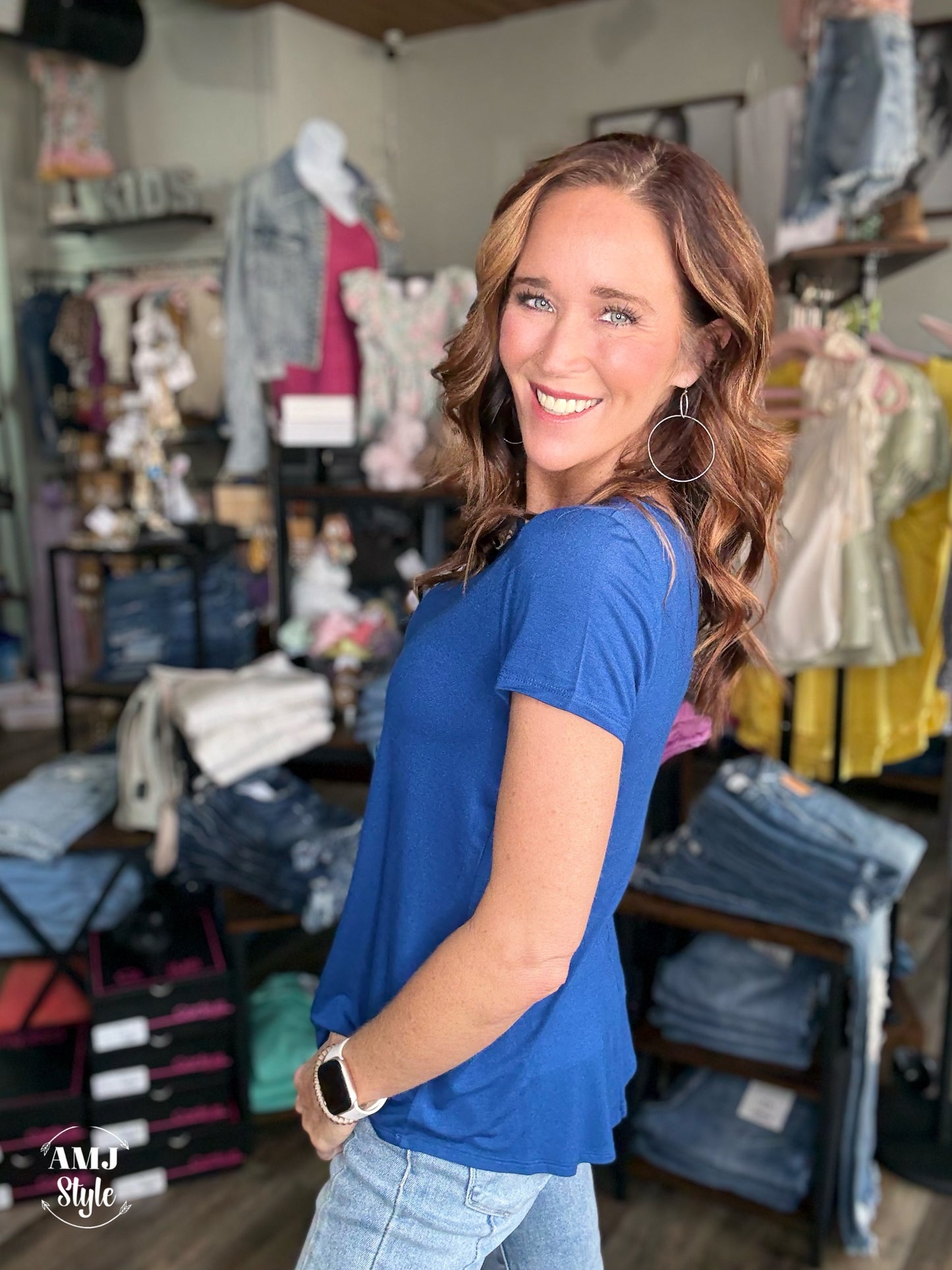 Simple Rayon Blend Top