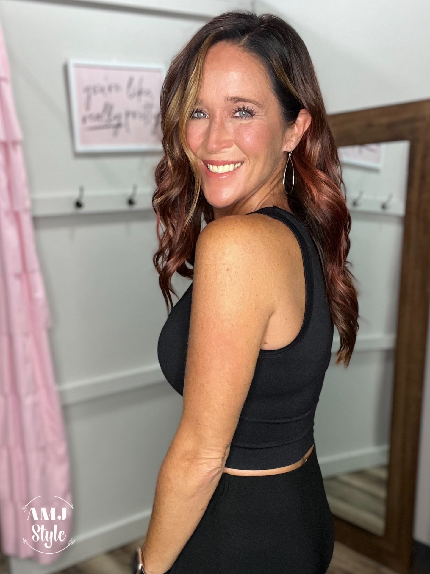 Basic Scoop Crop Tank