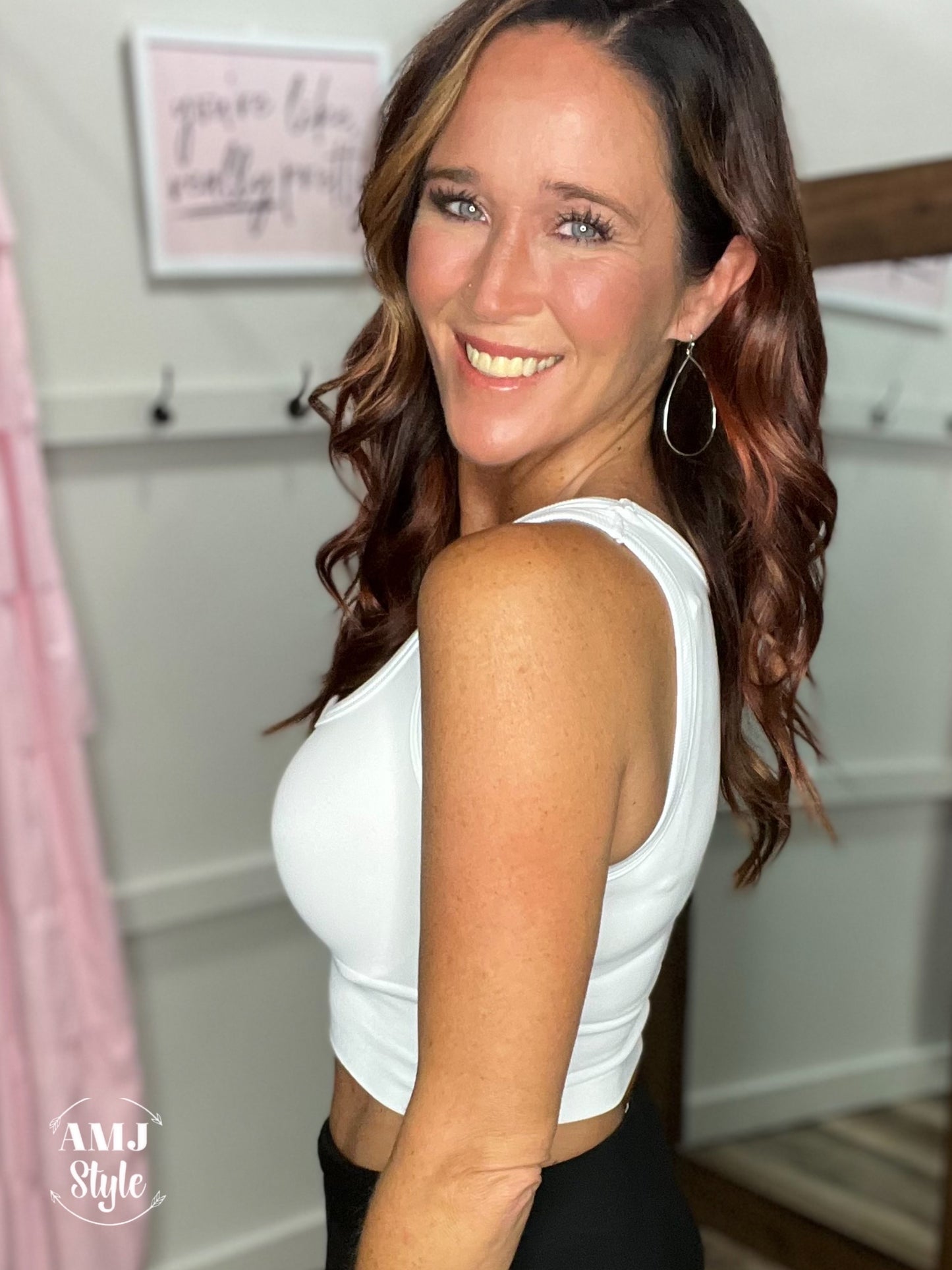 Basic Scoop Crop Tank