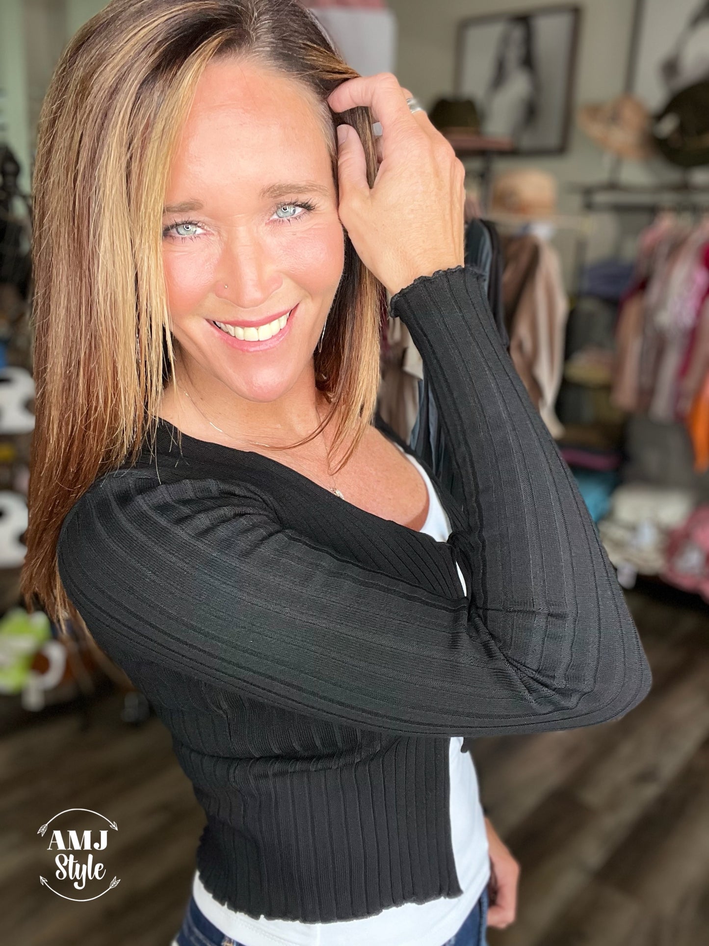 Elevate Front Tie Sweater