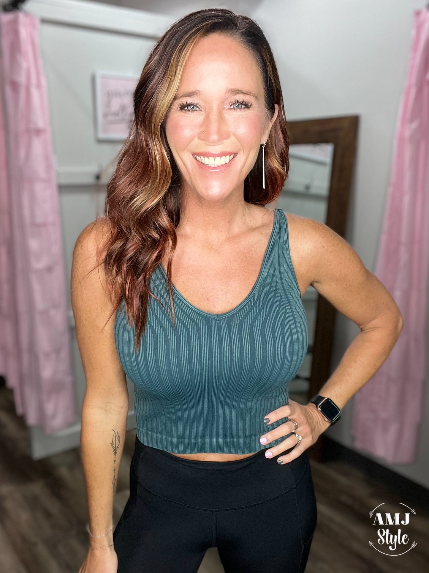 Vintage Polly Ribbed Tank