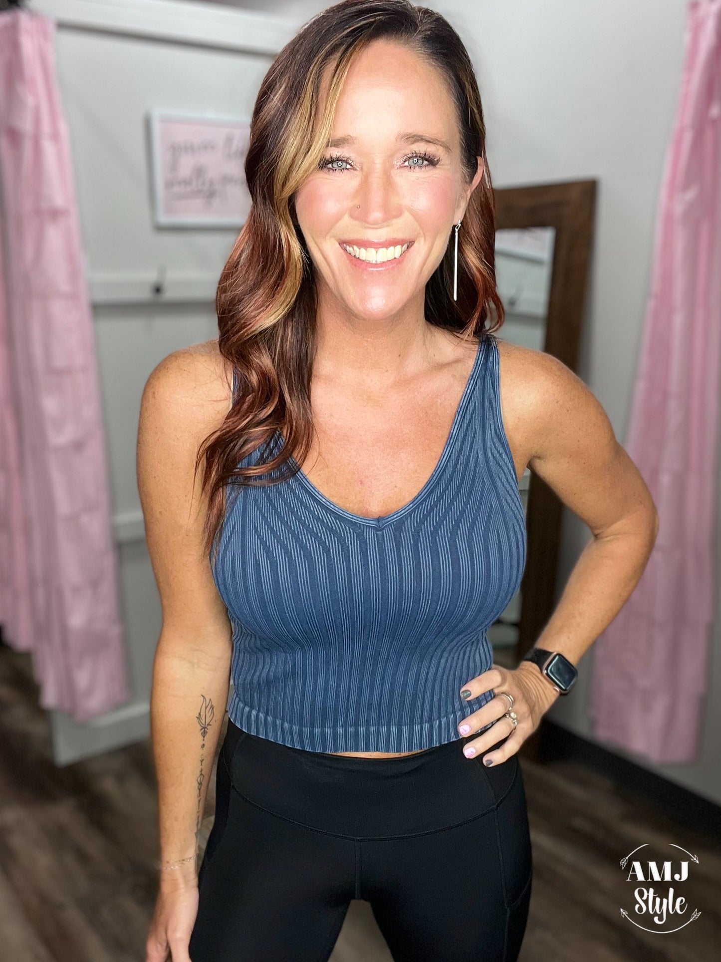 Vintage Polly Ribbed Tank