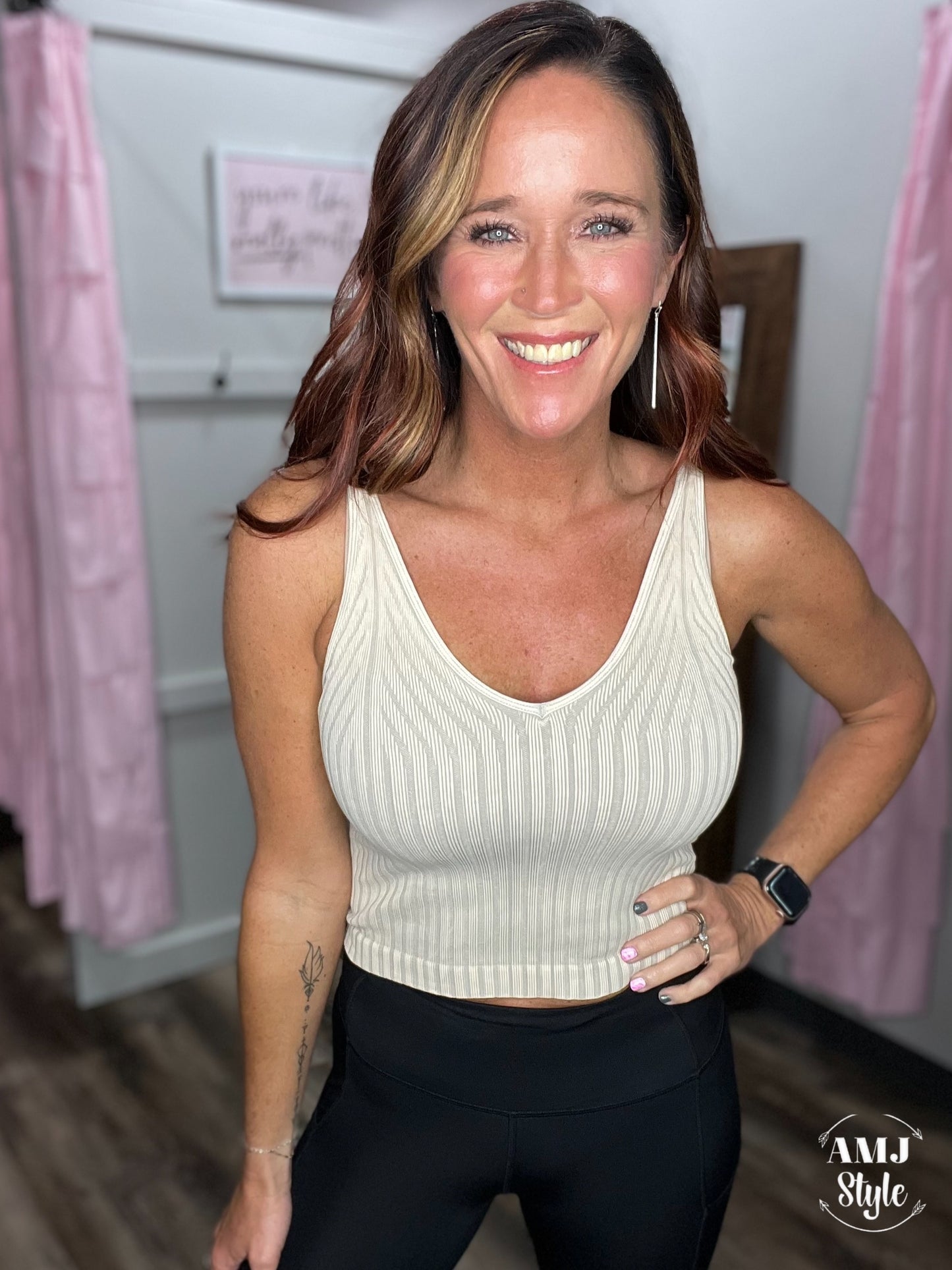 Vintage Polly Ribbed Tank