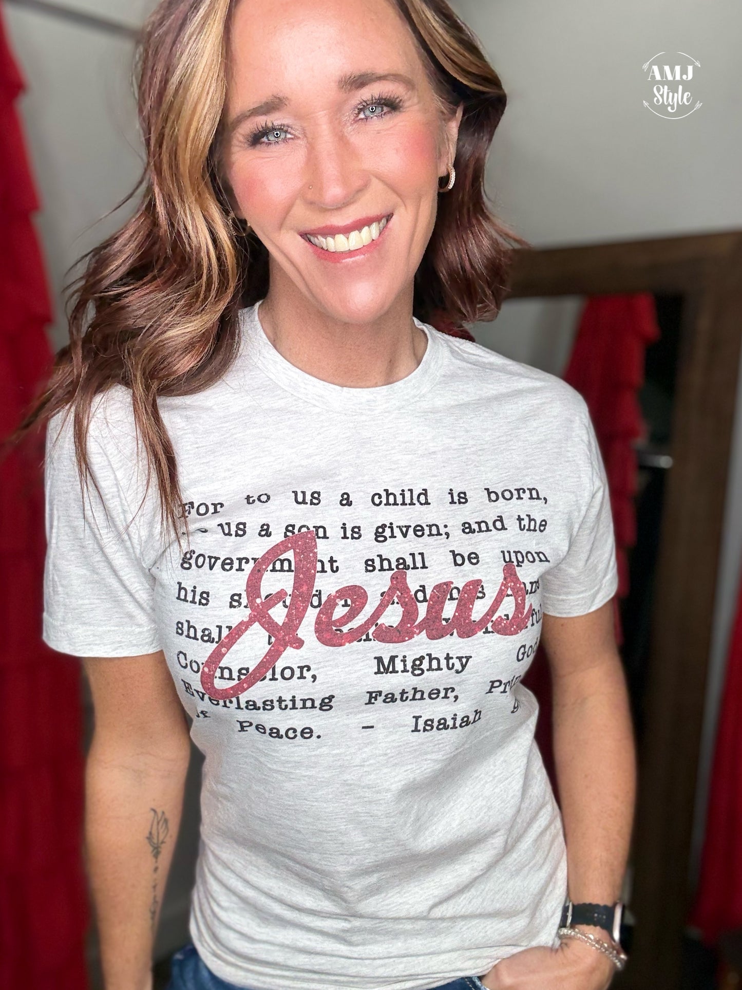 Sparkly Christmas Tee