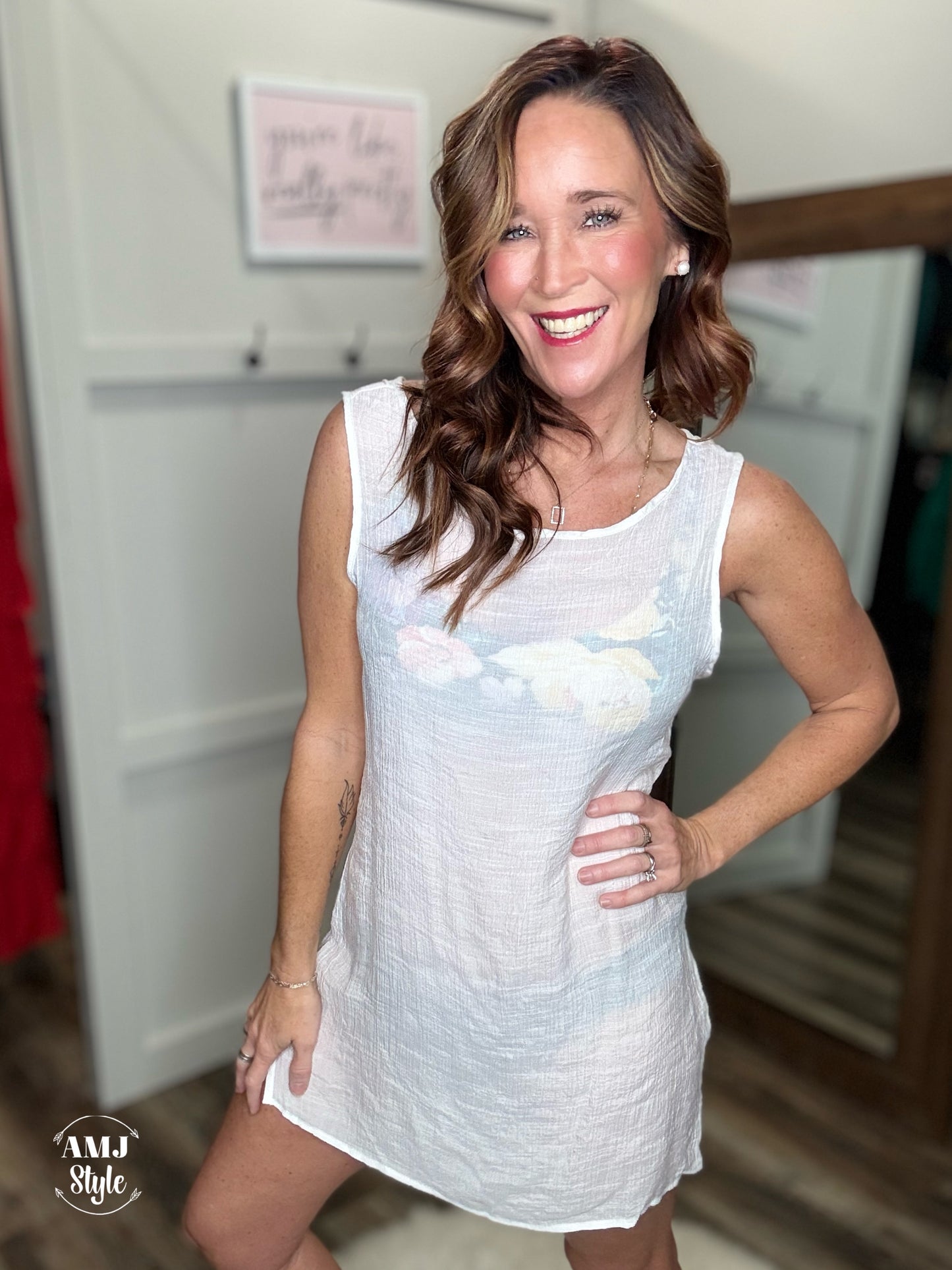Backless Tank Coverup