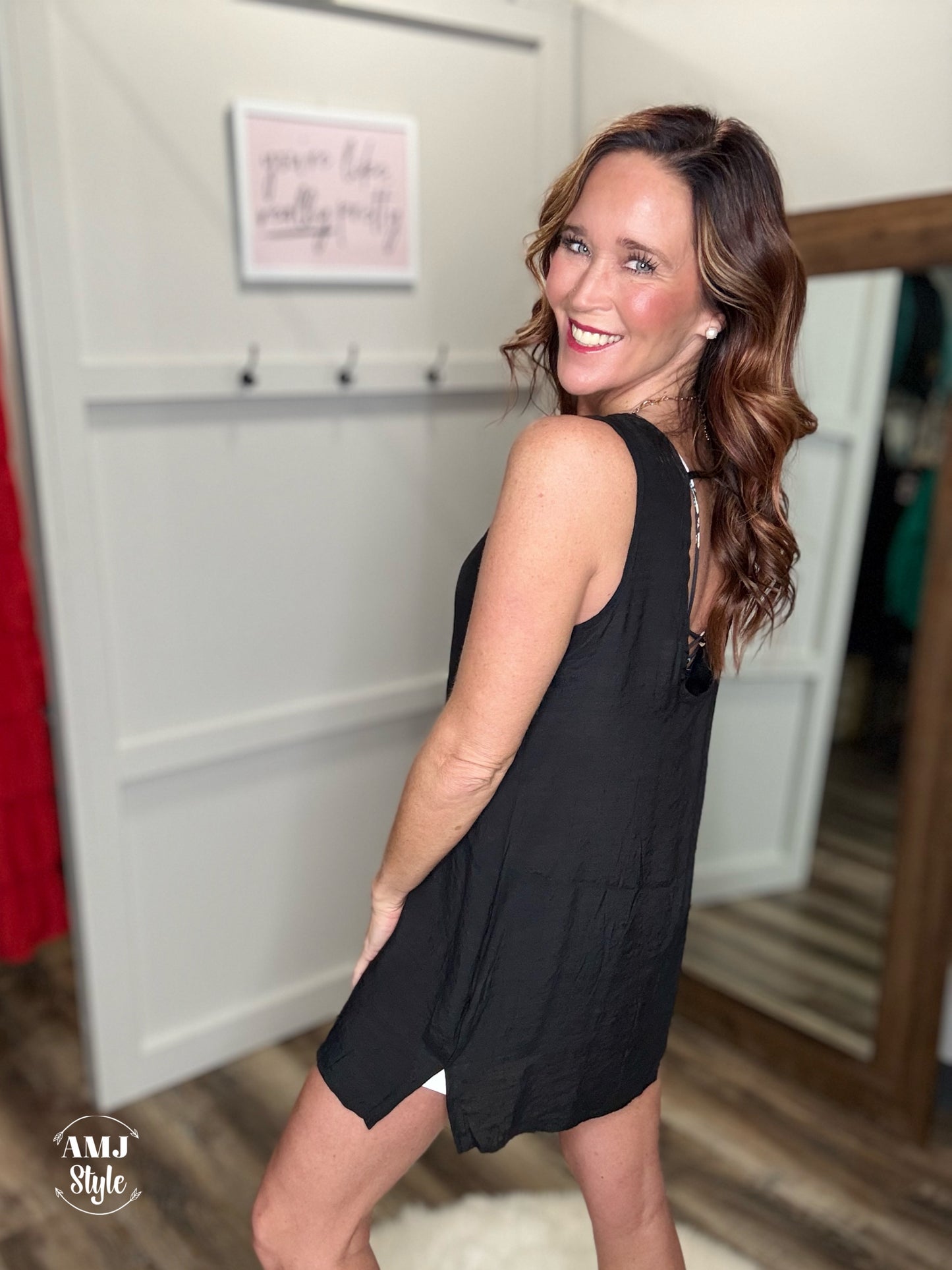 Backless Tank Coverup
