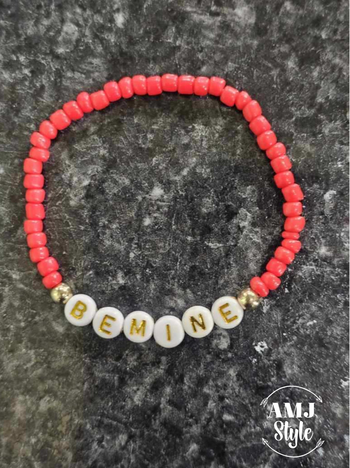 Valentines Bead Bracelets