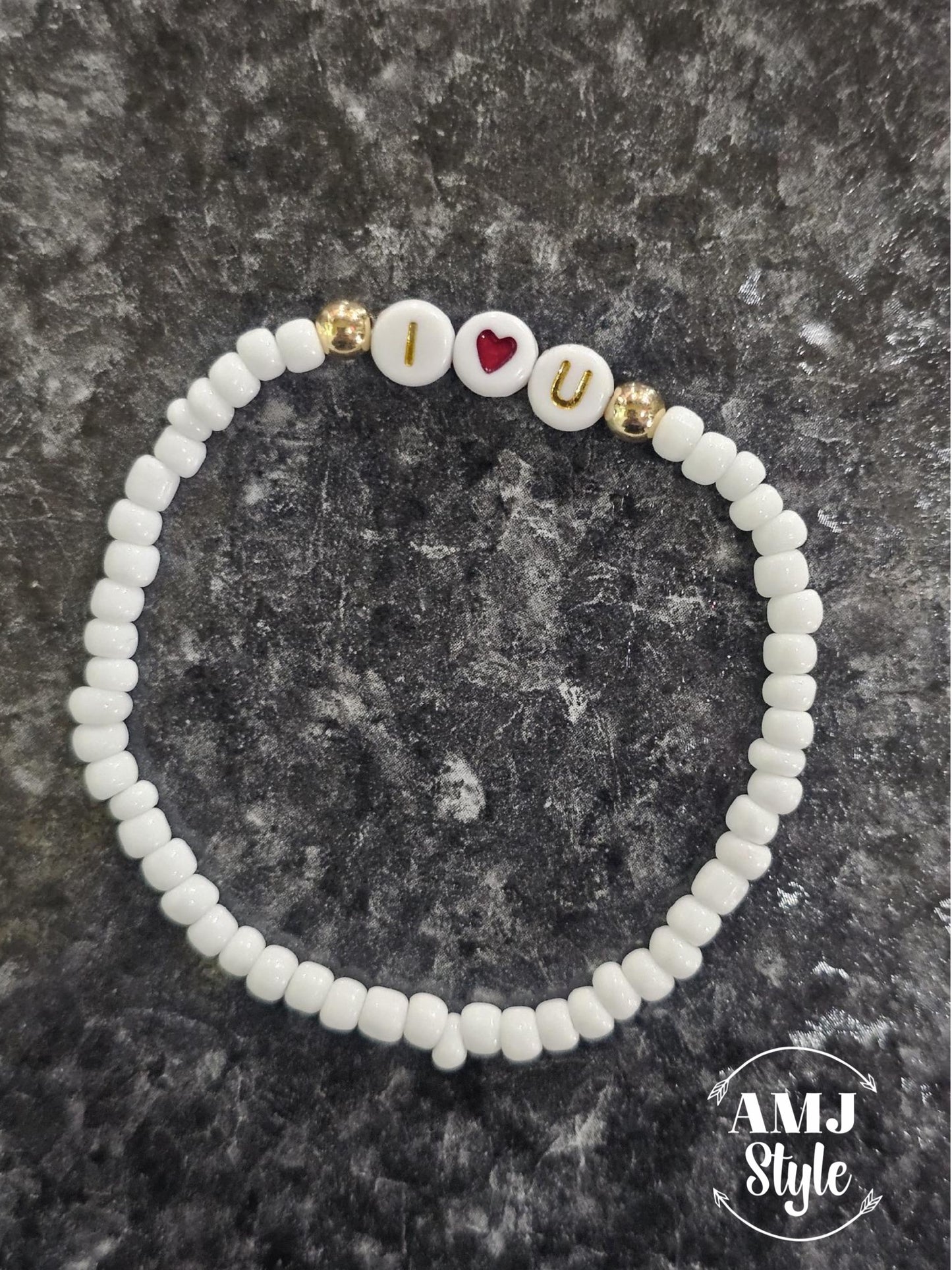 Valentines Bead Bracelets