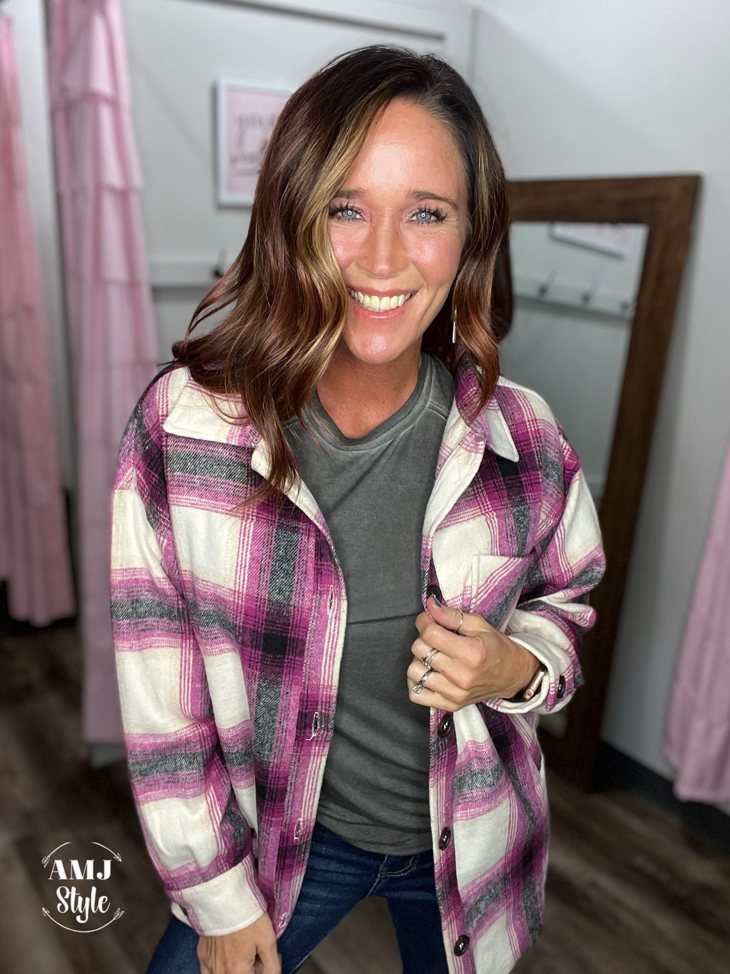 Edgy Top - Charcoal