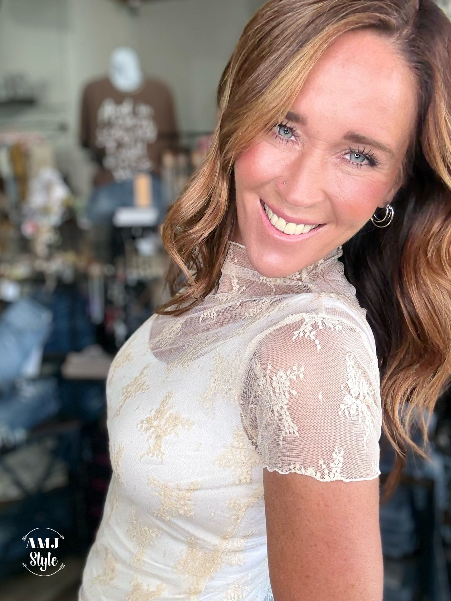 Skyla Lace Top