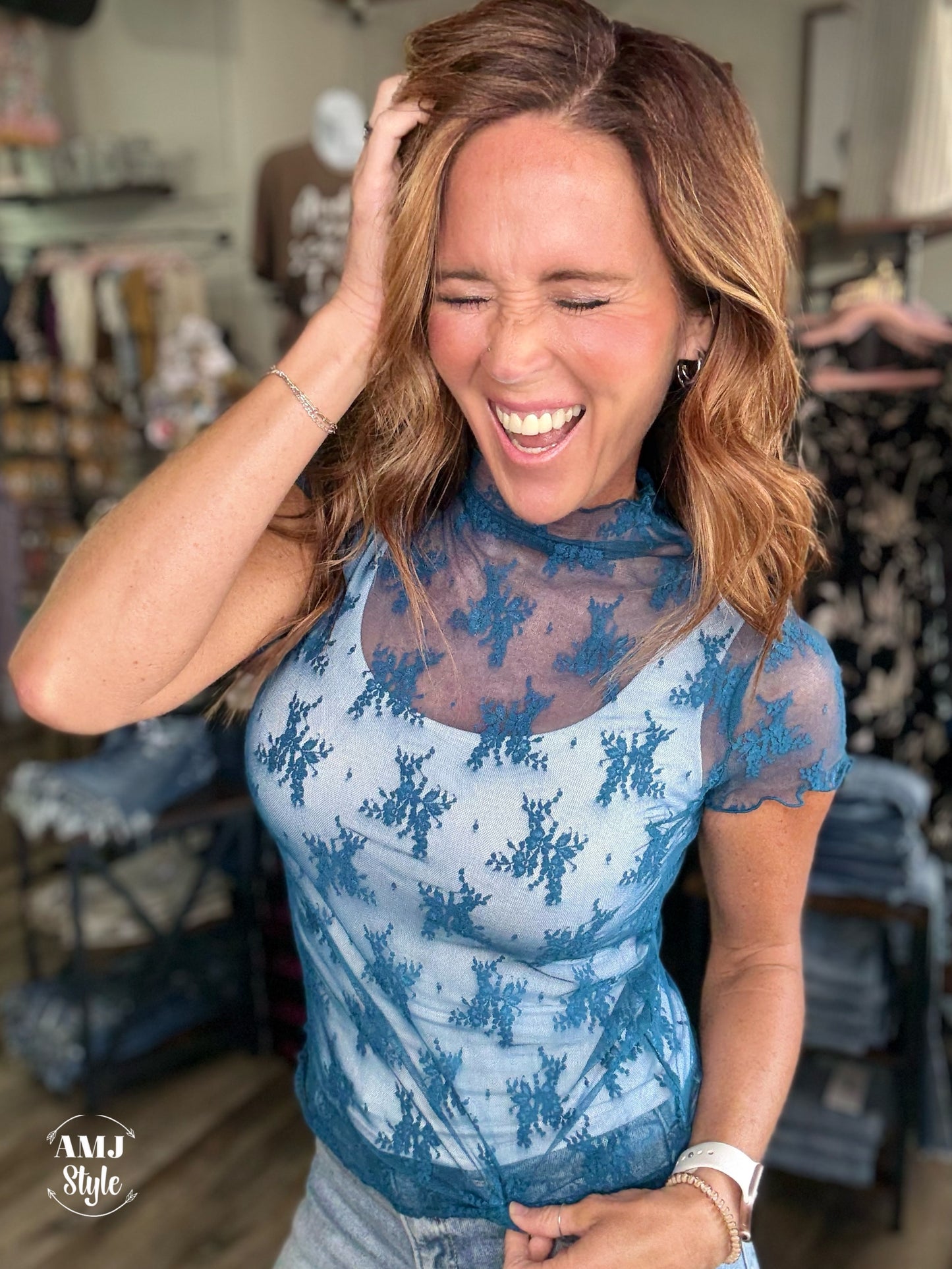 Skyla Lace Top