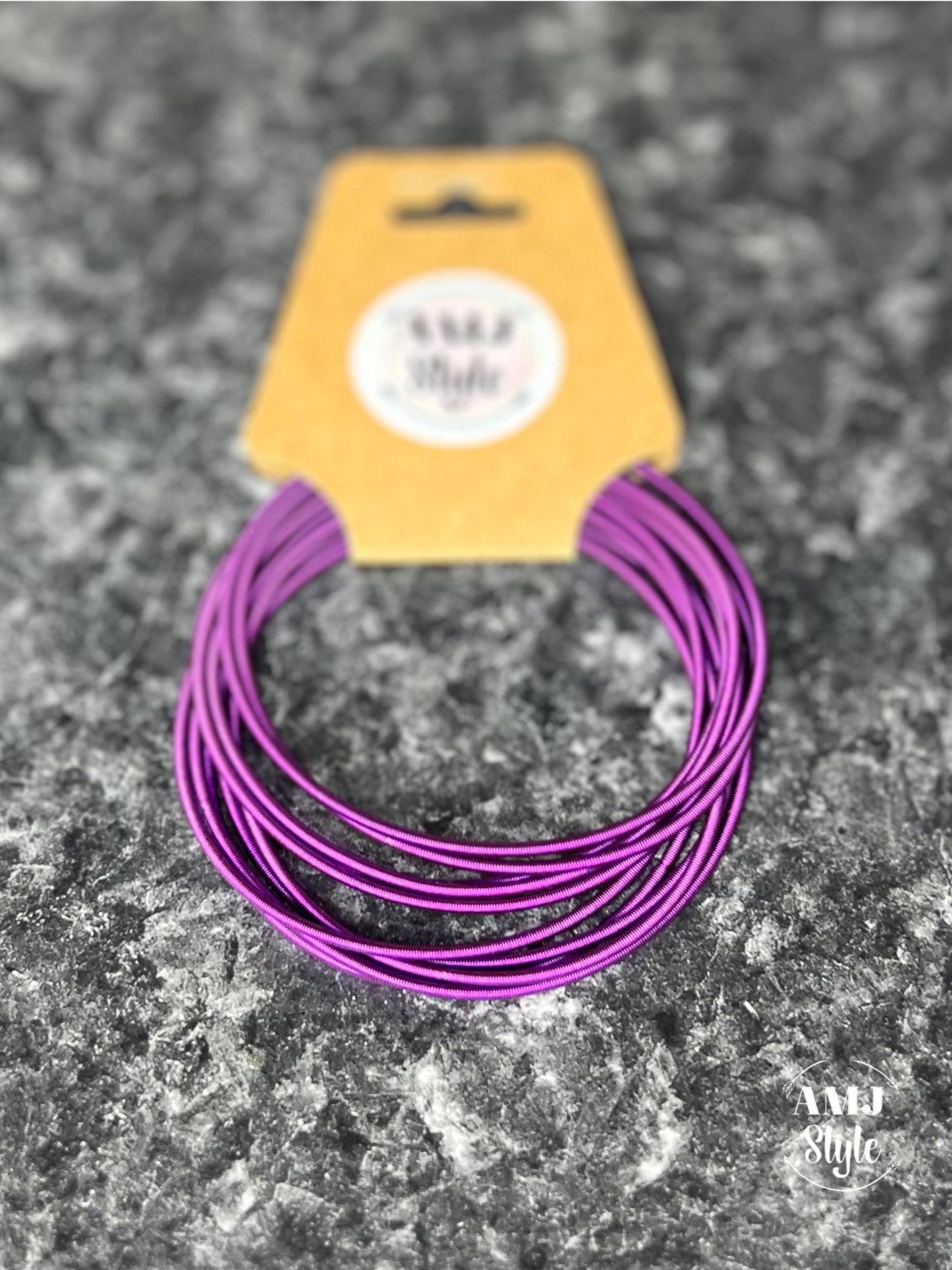 Guitar String Stack Bracelets