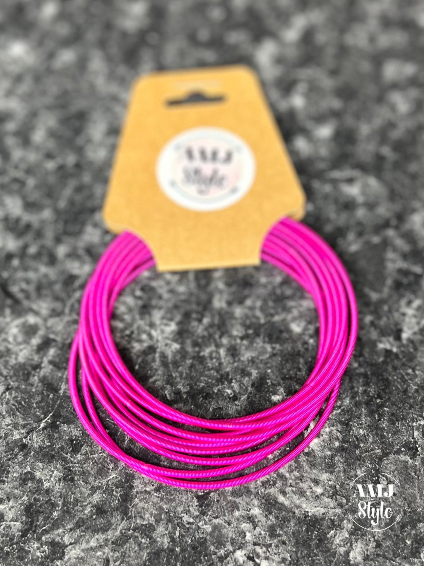 Guitar String Stack Bracelets
