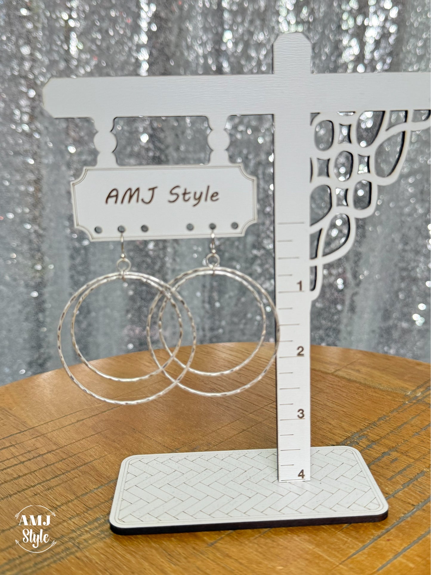 Classic Double Circle Earrings