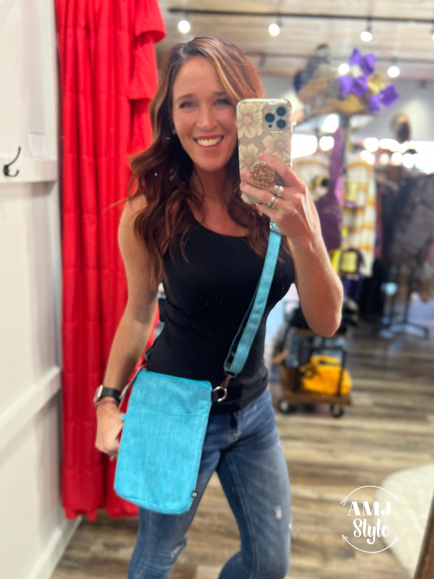 Nupouch Anti-theft 3 Zipper Crossbody