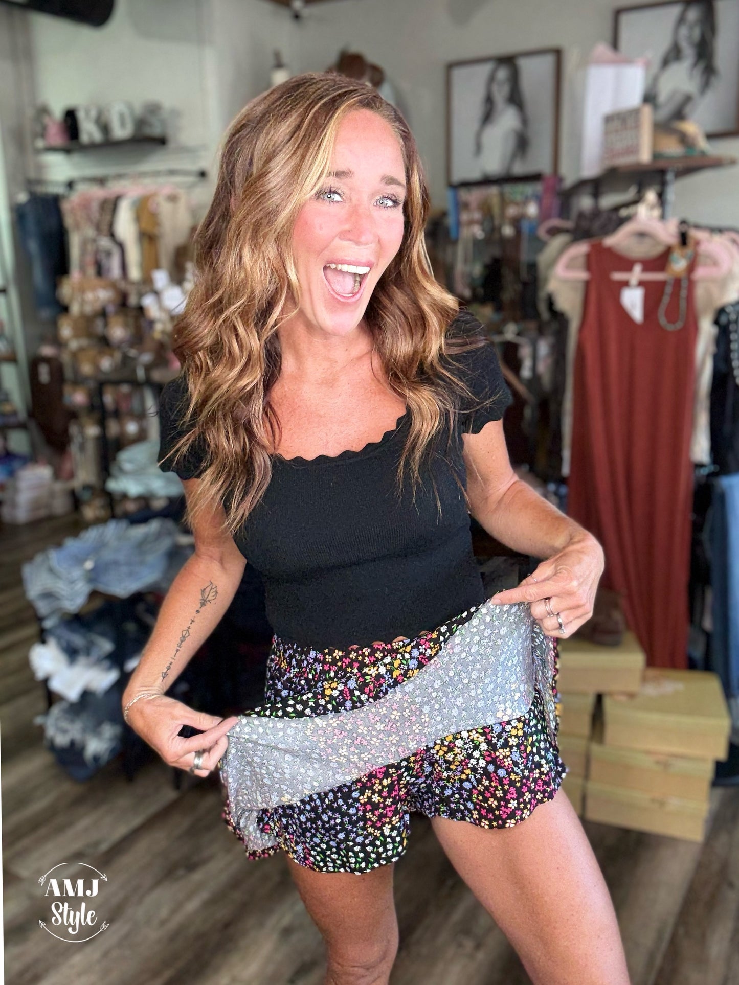 Bloomie Whimsical Skort