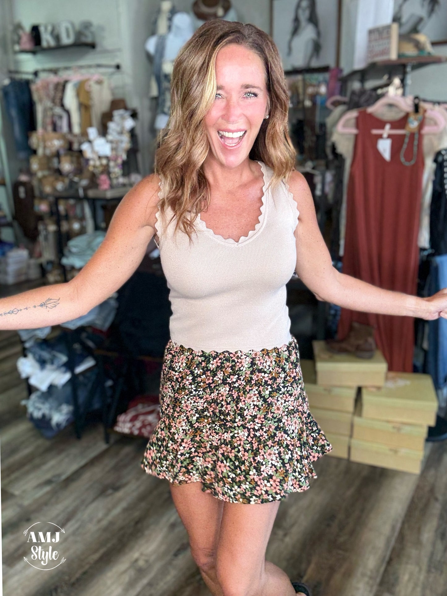 Bloomie Whimsical Skort