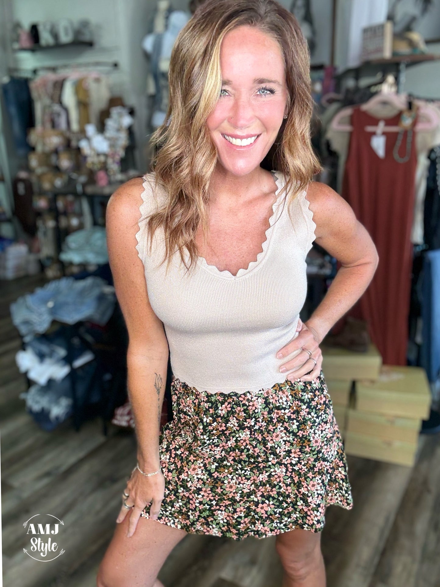 Bloomie Whimsical Skort