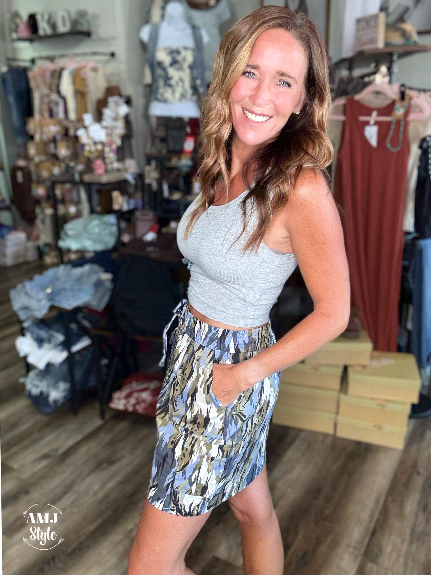 Carrie Cargo Skort