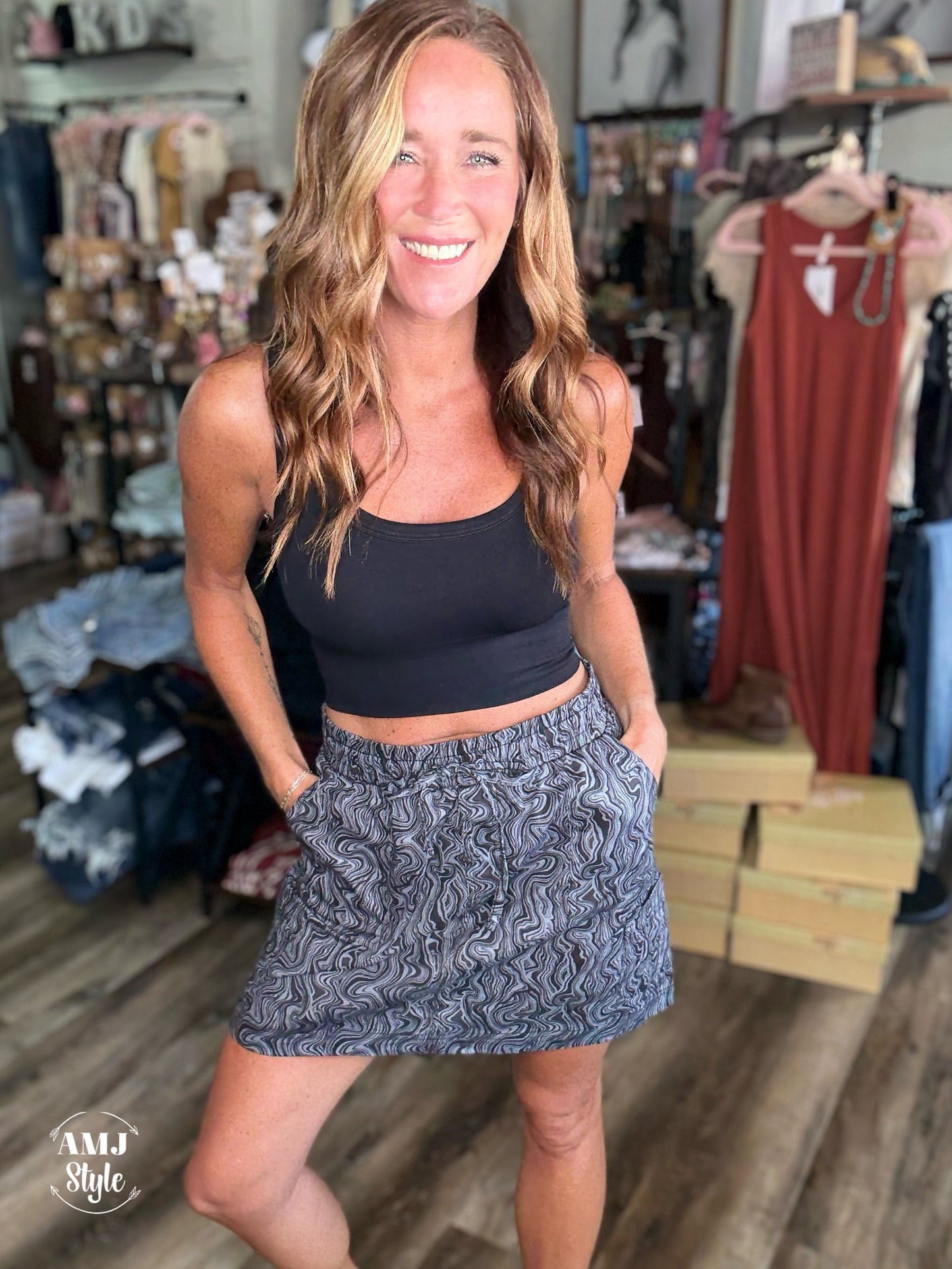 Carrie Cargo Skort