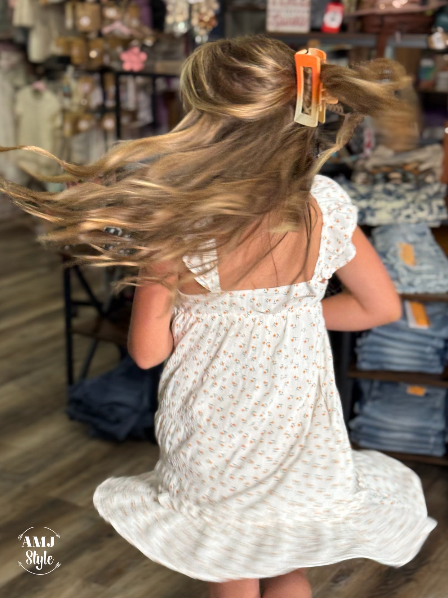 Josephine Floral Kiddo Dress