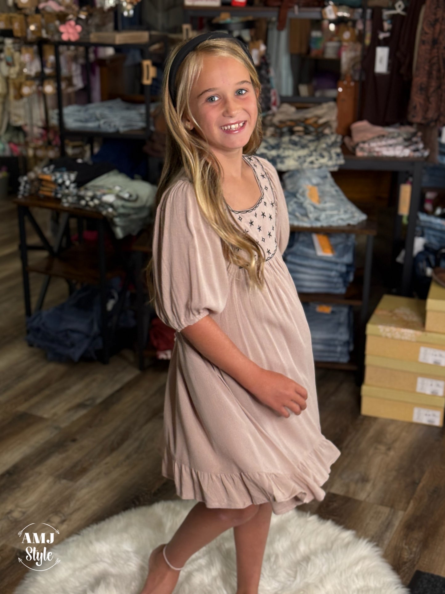 Asher Balloon Kiddo Dress