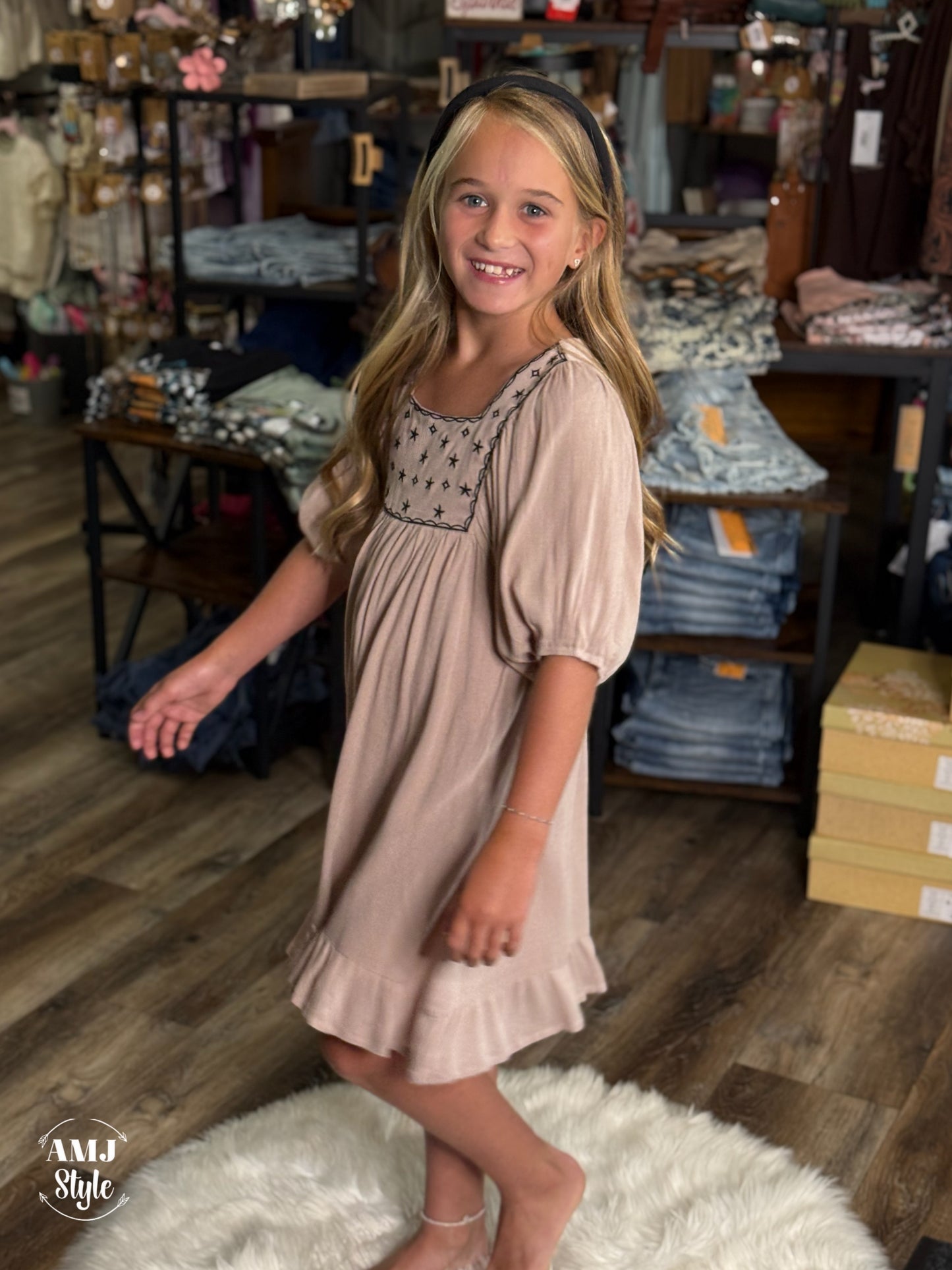 Asher Balloon Kiddo Dress