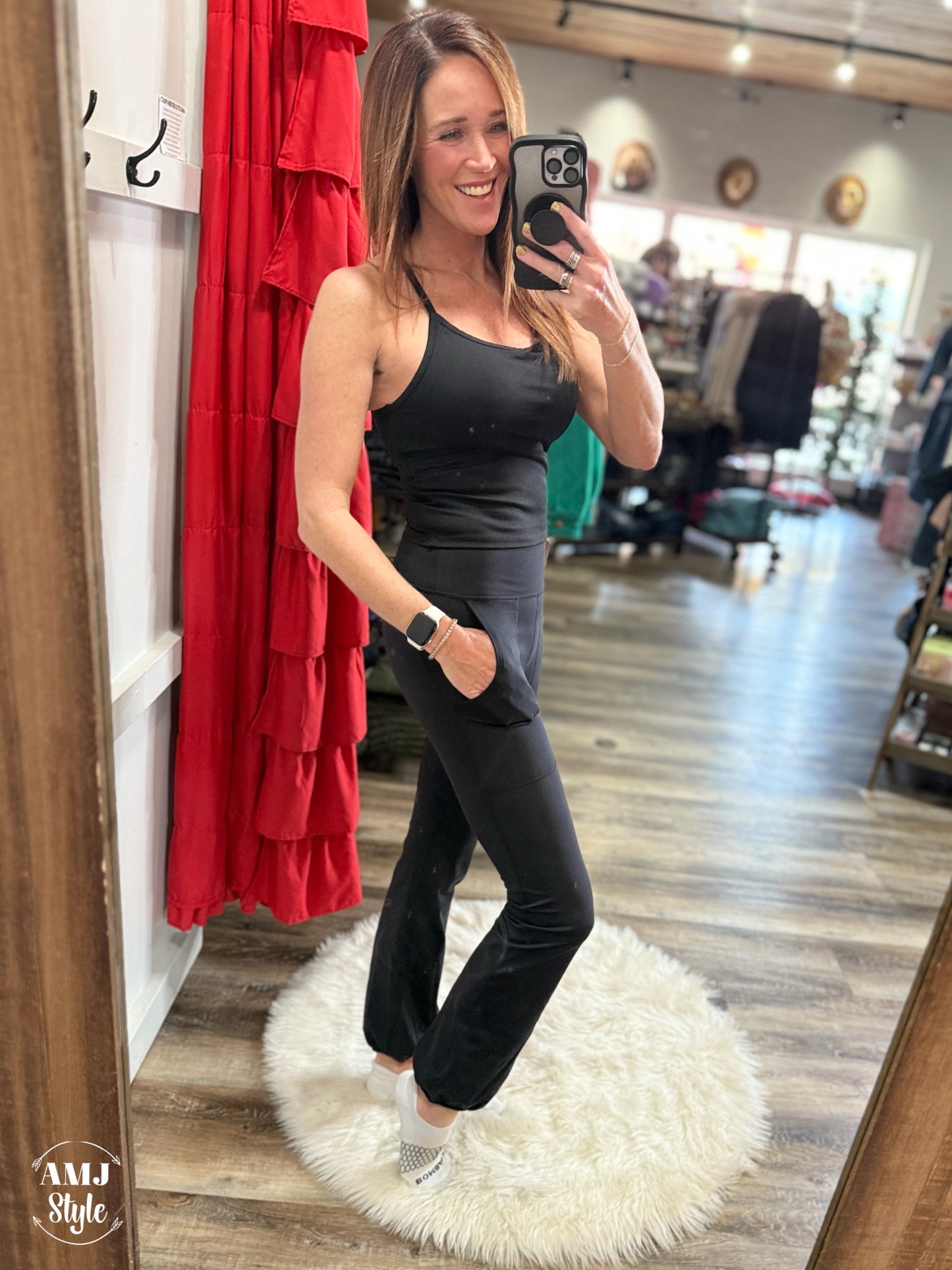Bianca Bubble Hem Leggings