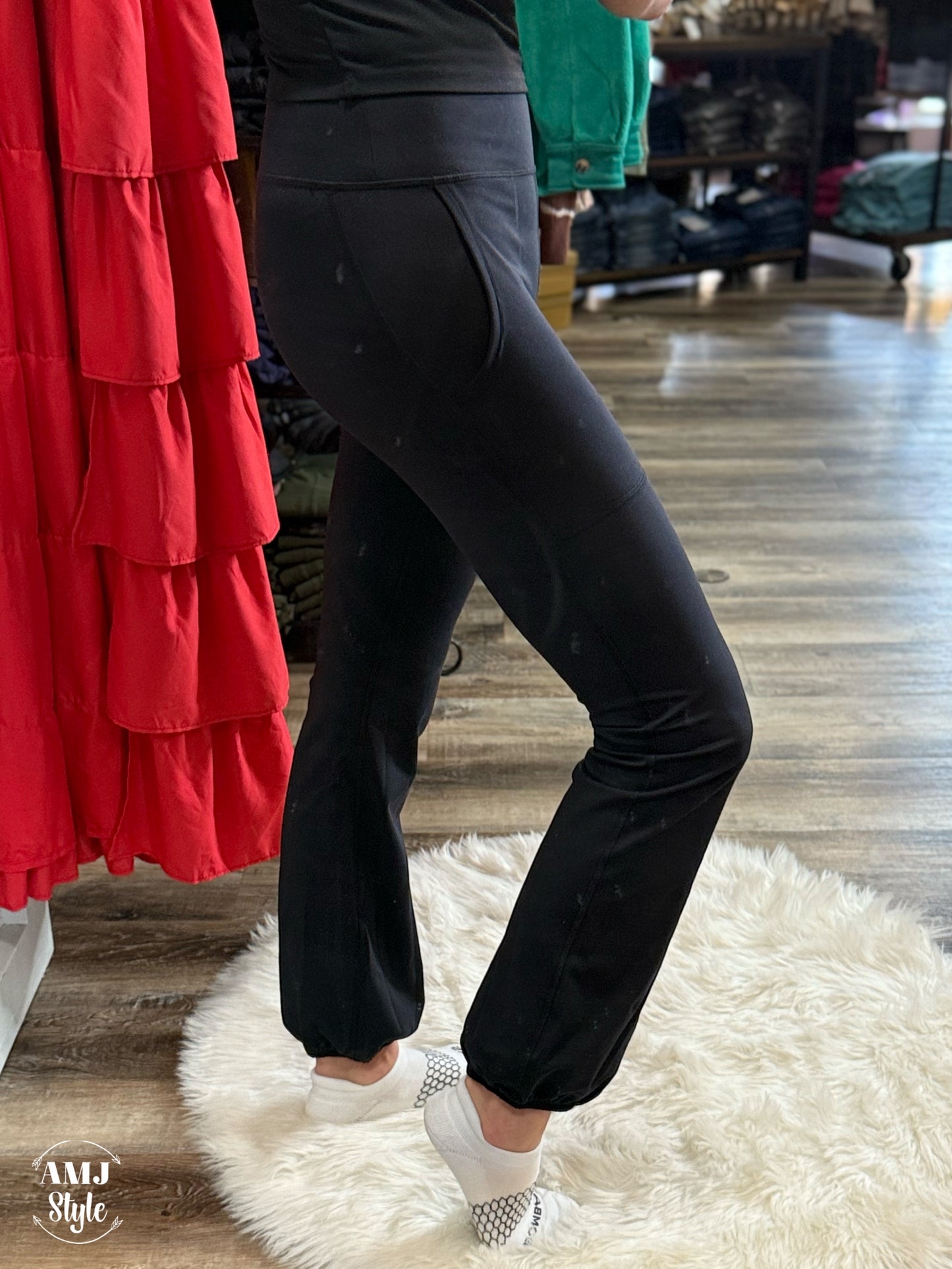 Bianca Bubble Hem Leggings