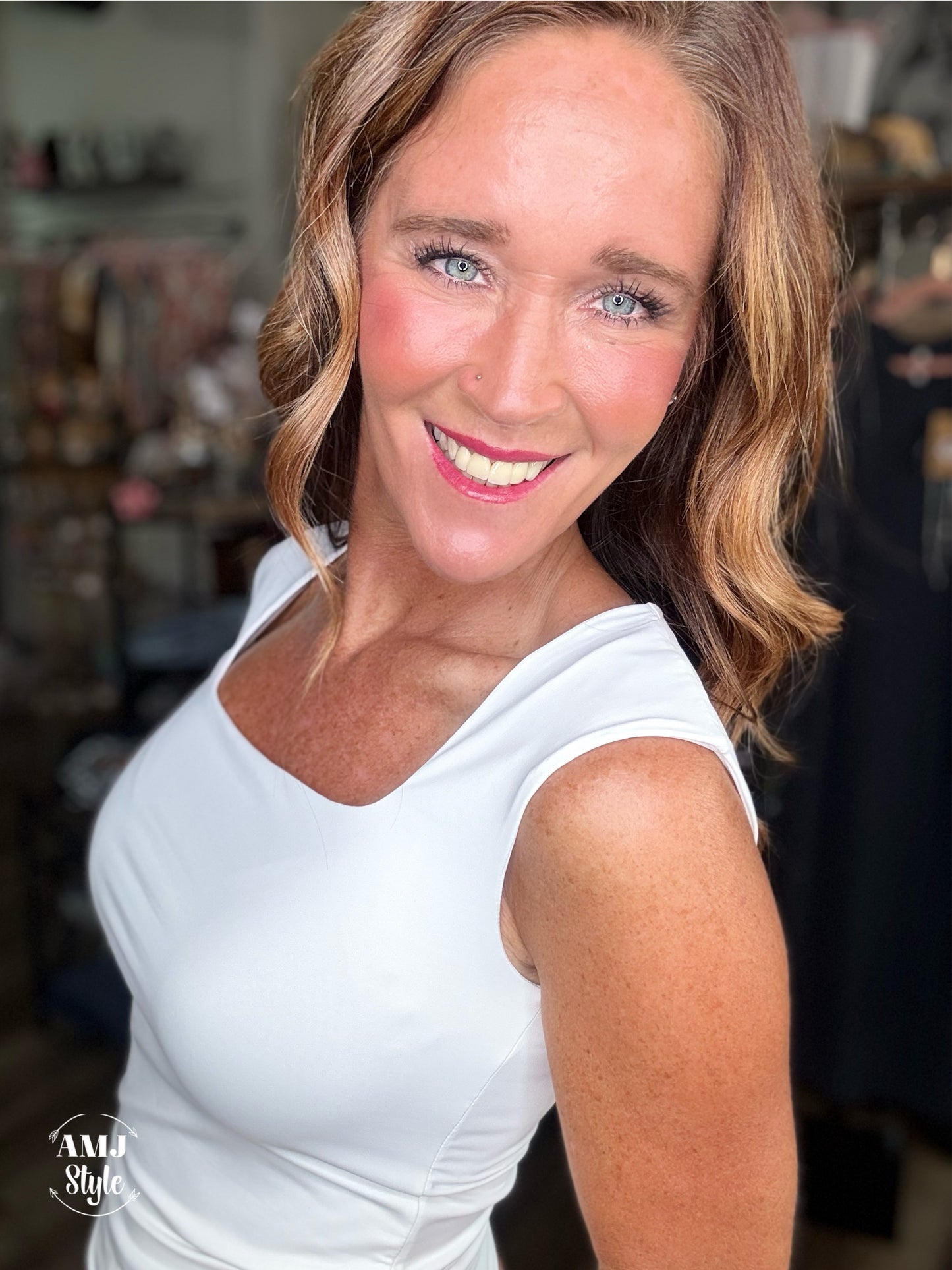 Butter Knit Sleeveless Top - Ivory
