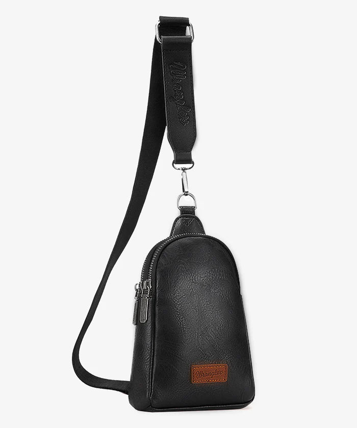 Wrangler Casual Plain Crossbody Sling Bag