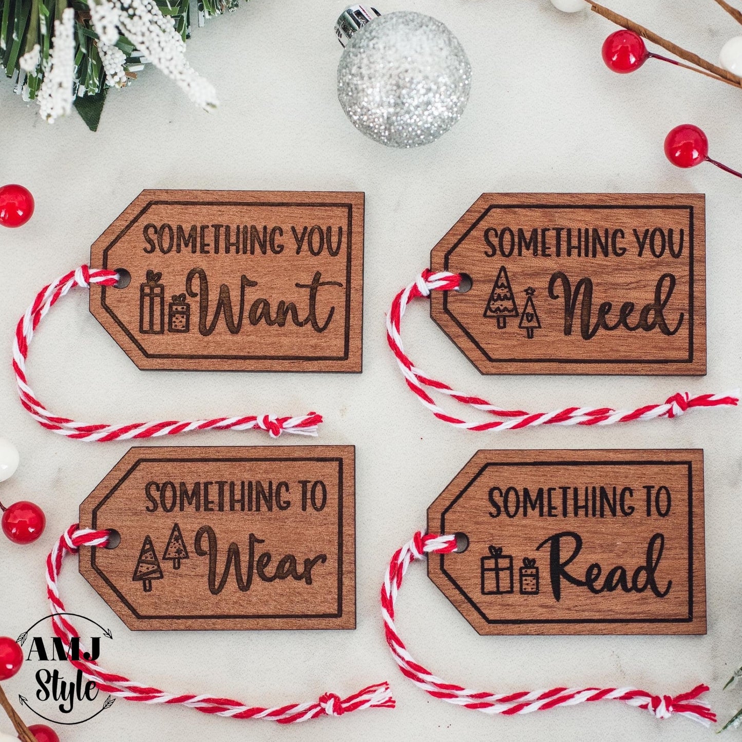Tradition Gift Tag Set of 4