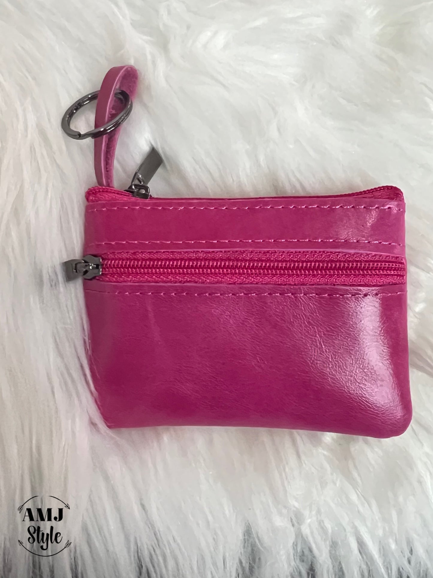 Retro Zipper Purse