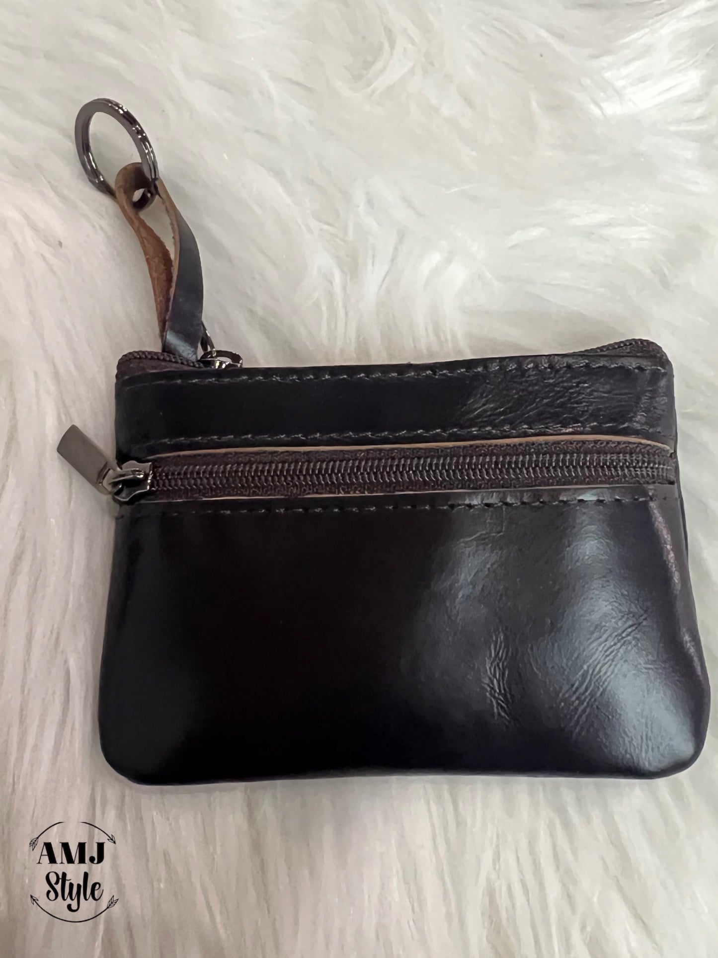 Retro Zipper Purse