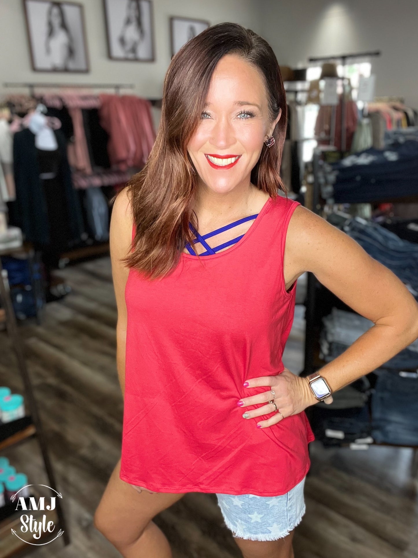 All American Laser Cut Tank