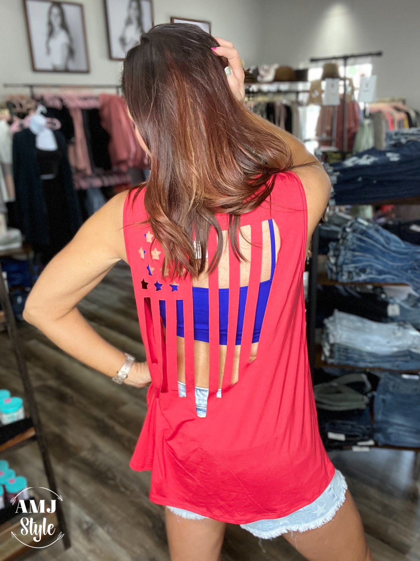 All American Laser Cut Tank