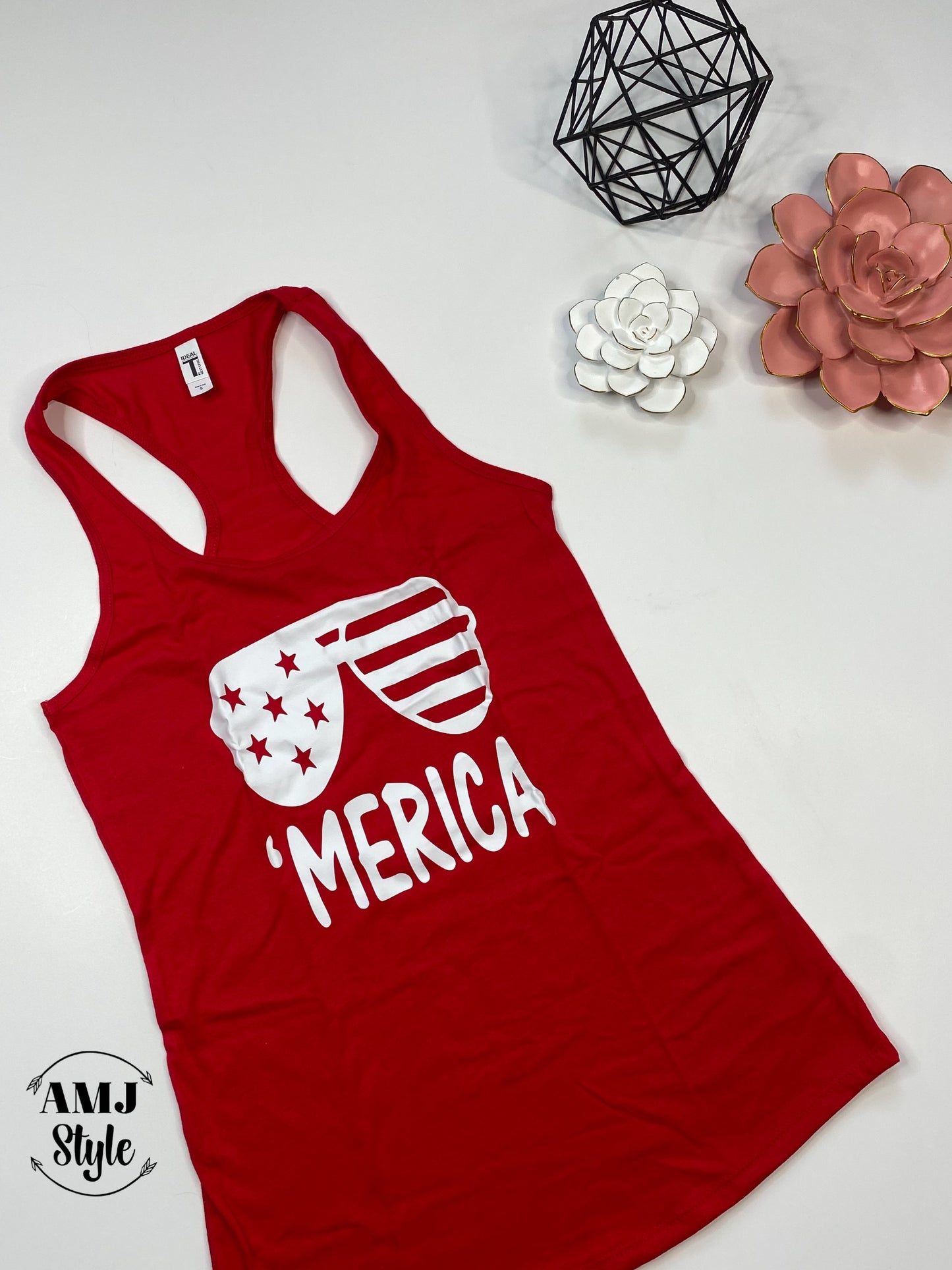Red Merica Tank