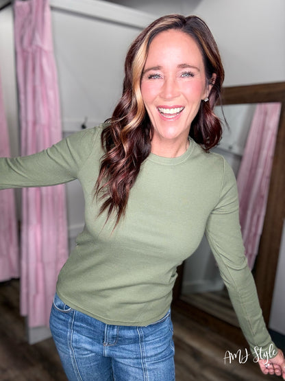 Stacy Top - Olive