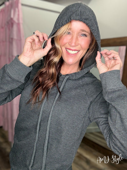 Shadow & Stripe Pullover