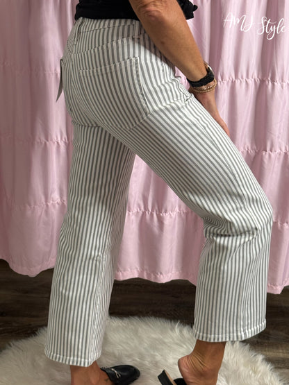 Pebble Stripe Denim